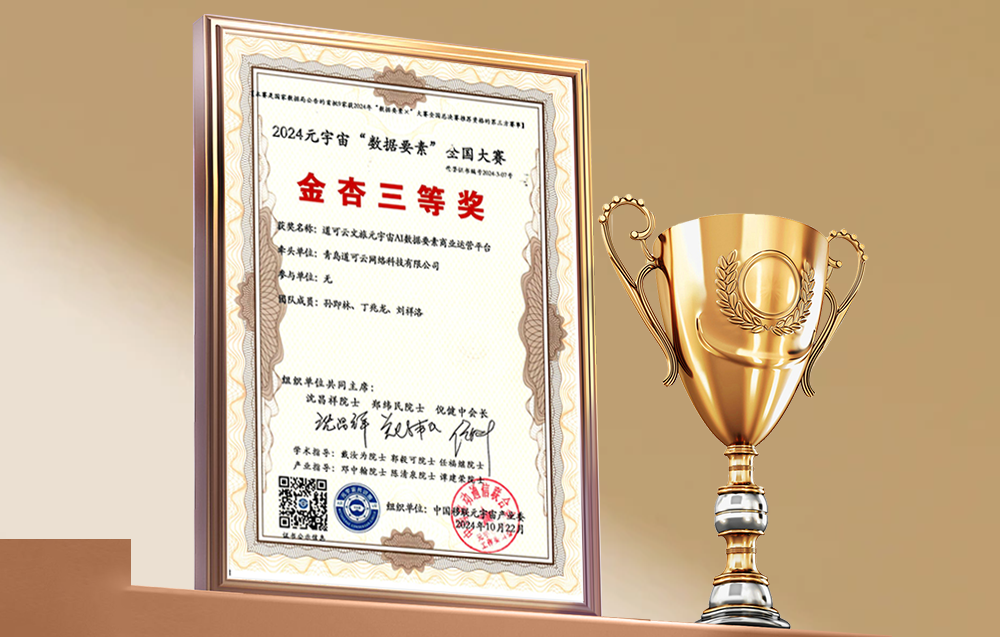 国家数据局元宇宙数据要素全国大赛金杏奖